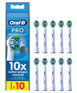 Oral-B Pro Precision Clean - Hvid - 10-pack